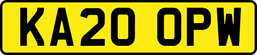 KA20OPW
