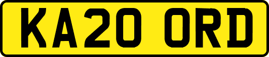 KA20ORD