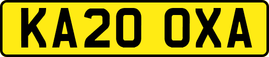 KA20OXA