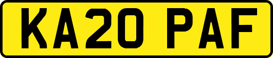 KA20PAF