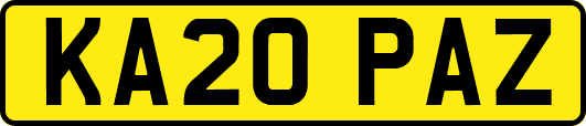 KA20PAZ