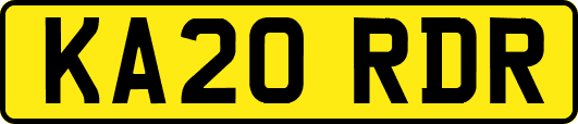 KA20RDR