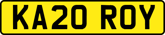 KA20ROY