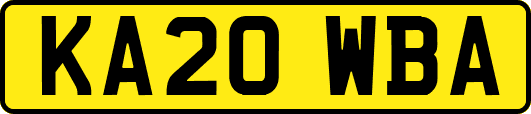 KA20WBA
