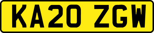 KA20ZGW