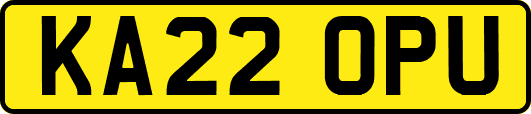 KA22OPU