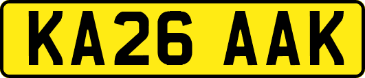 KA26AAK