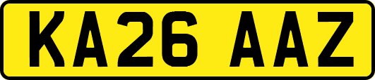 KA26AAZ