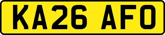 KA26AFO