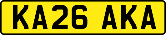 KA26AKA