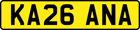 KA26ANA