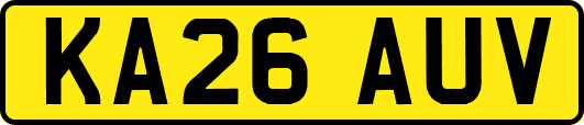 KA26AUV
