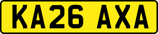 KA26AXA