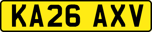 KA26AXV
