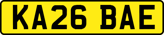 KA26BAE