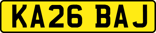 KA26BAJ