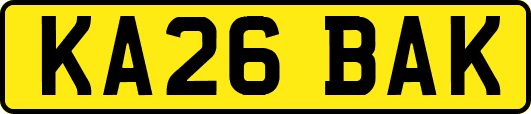 KA26BAK
