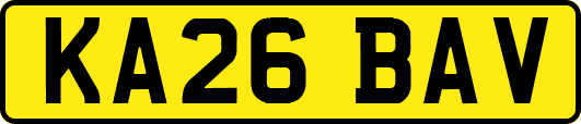 KA26BAV