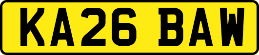 KA26BAW