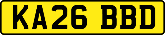KA26BBD