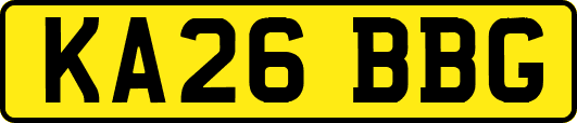 KA26BBG