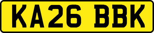 KA26BBK