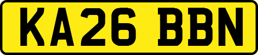 KA26BBN