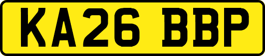 KA26BBP