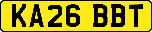 KA26BBT