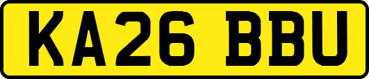 KA26BBU