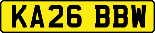 KA26BBW