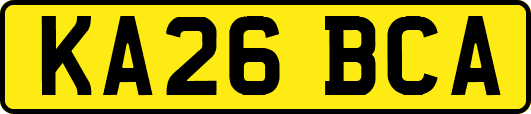 KA26BCA