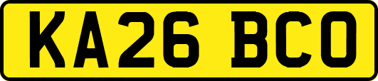 KA26BCO