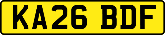 KA26BDF