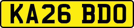 KA26BDO