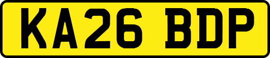 KA26BDP