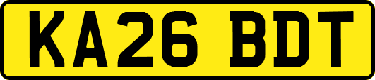 KA26BDT