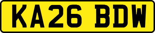 KA26BDW