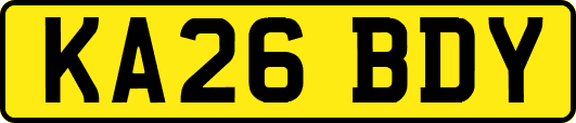 KA26BDY