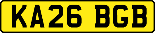 KA26BGB