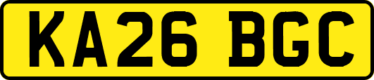 KA26BGC