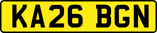 KA26BGN