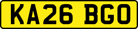 KA26BGO