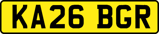 KA26BGR