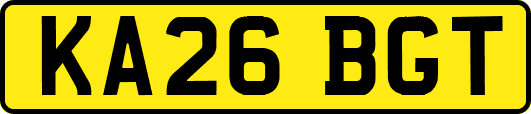 KA26BGT