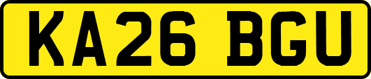 KA26BGU