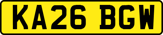 KA26BGW