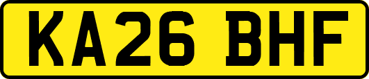 KA26BHF