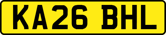 KA26BHL