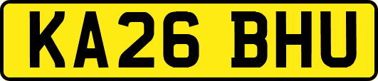 KA26BHU
